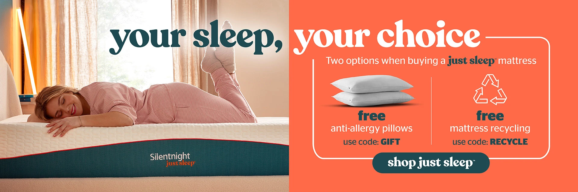 your sleep, your choice