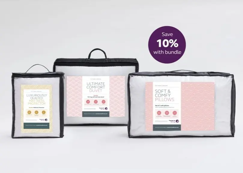 save 10% with the bedding bundle