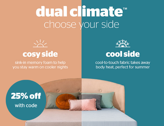 25% off dual climate