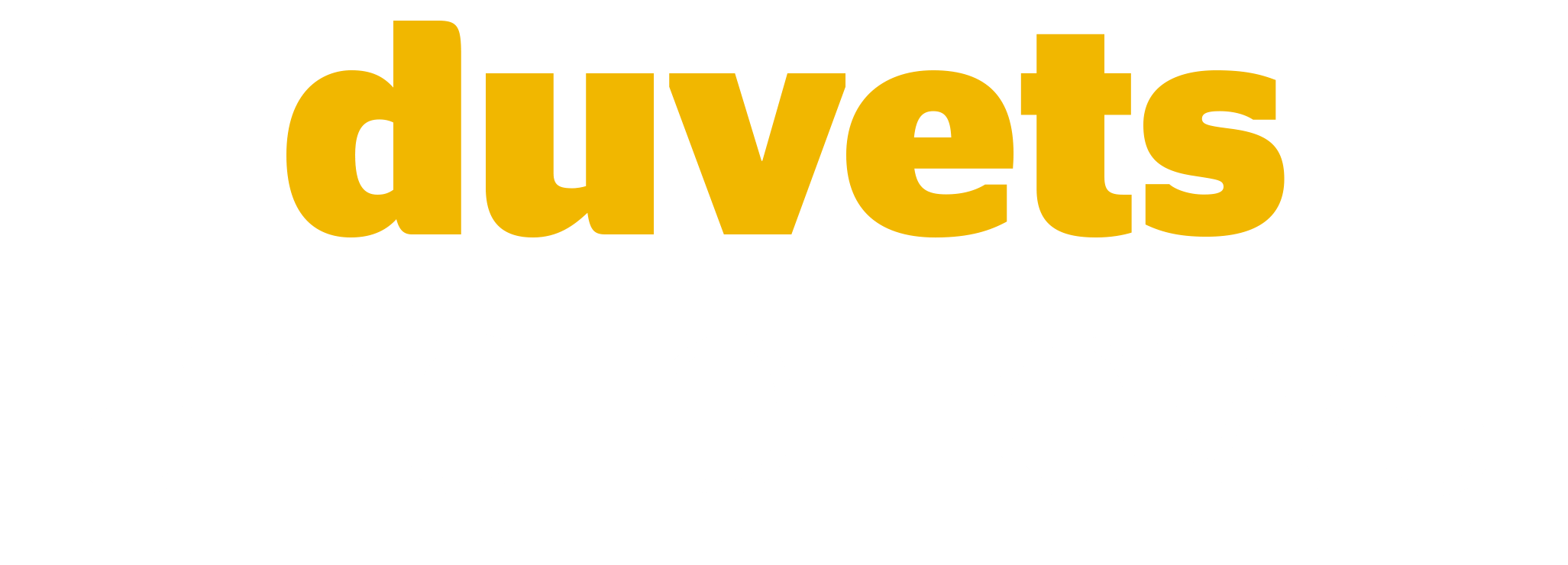 duvets and pillows