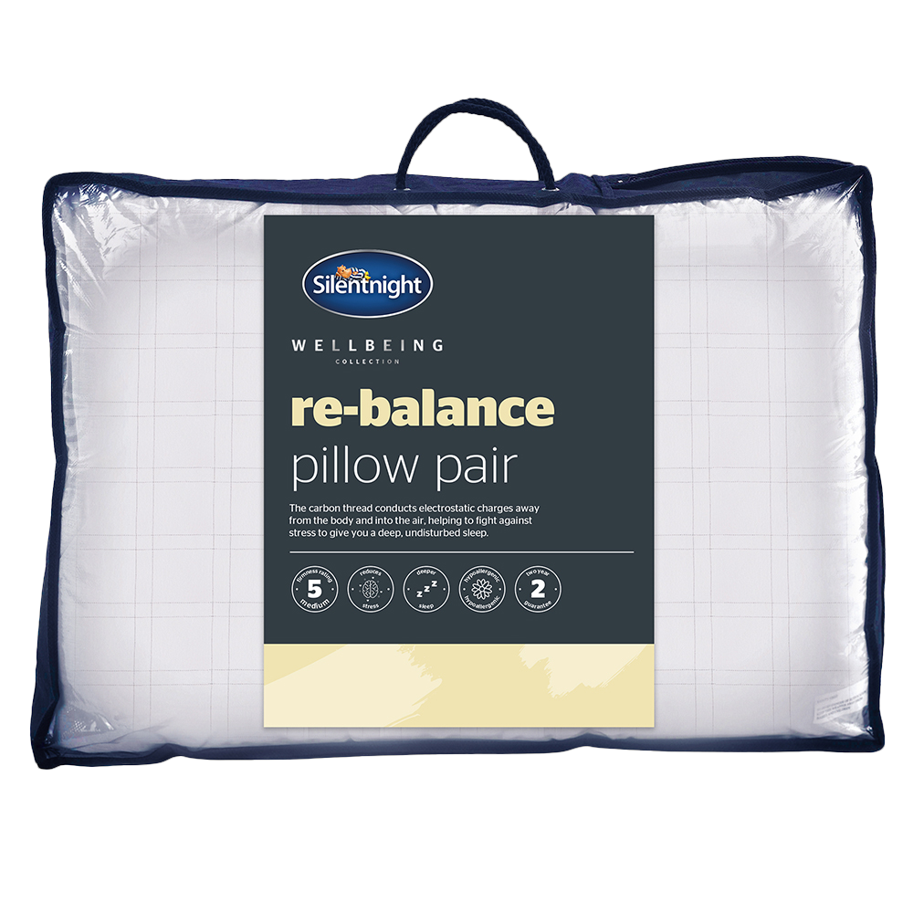 Wellbeing re-balance pillow pair