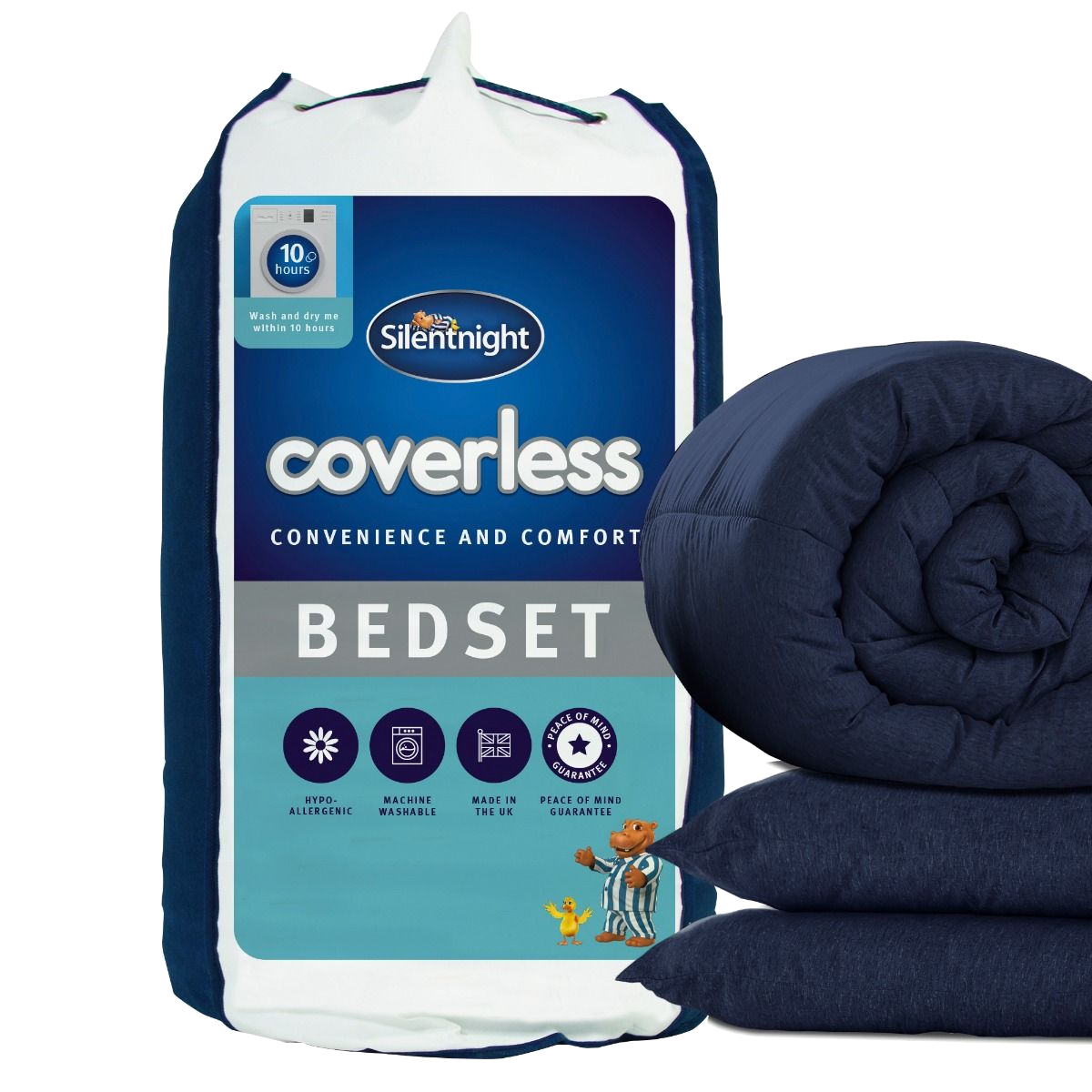 silent night coverless duvet