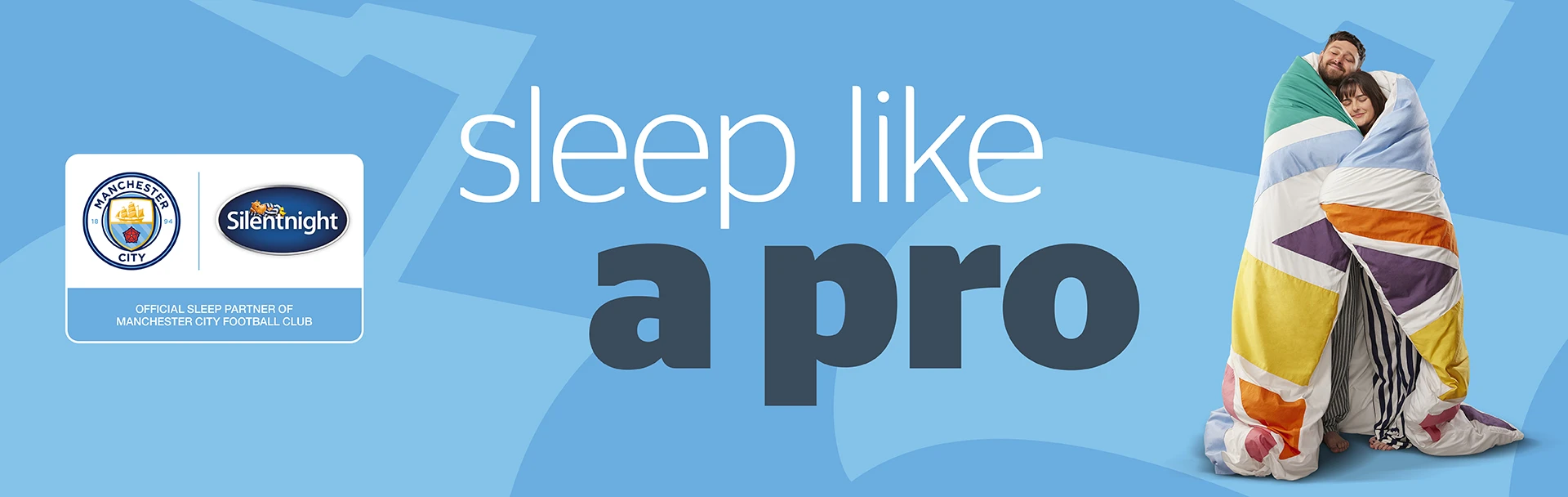 sleep like a pro with Silentnight & Manchester City FC