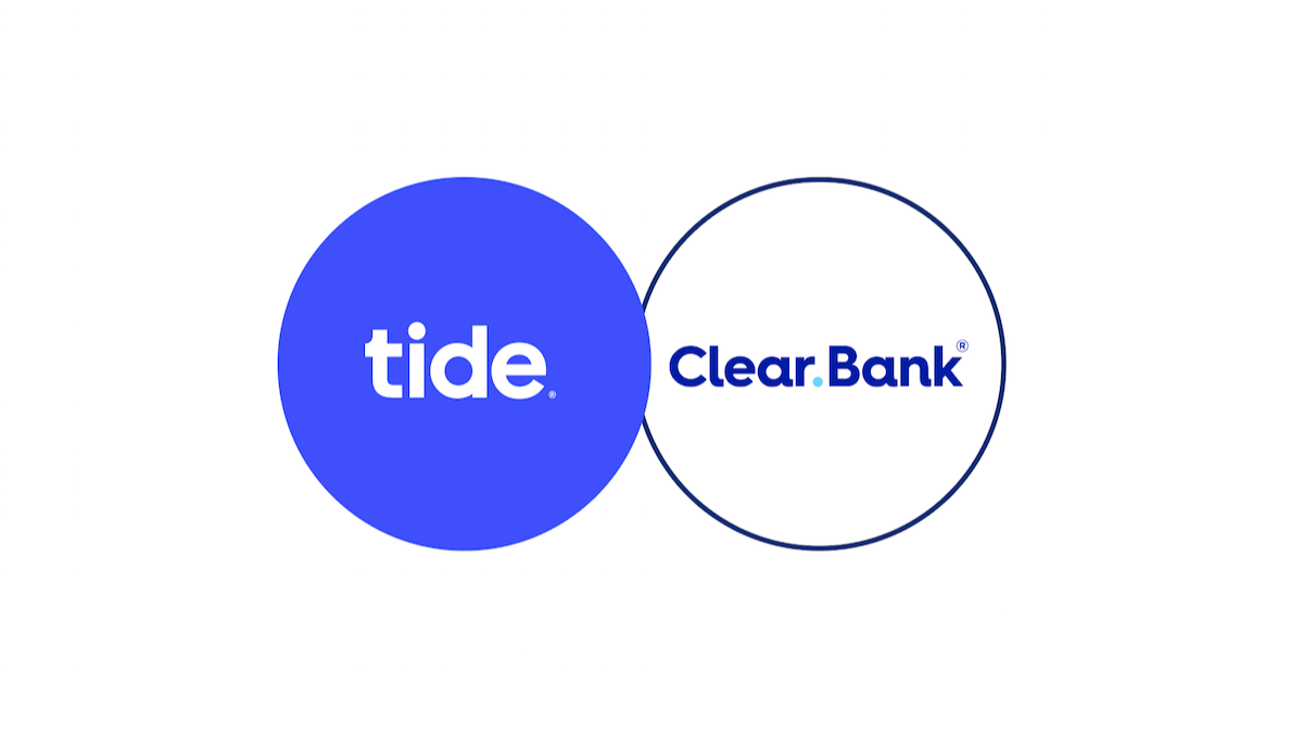 Tide and Clear Bank logos