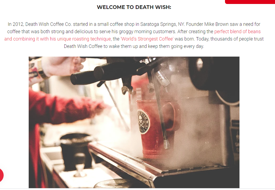Source: Death Wish Coffee
