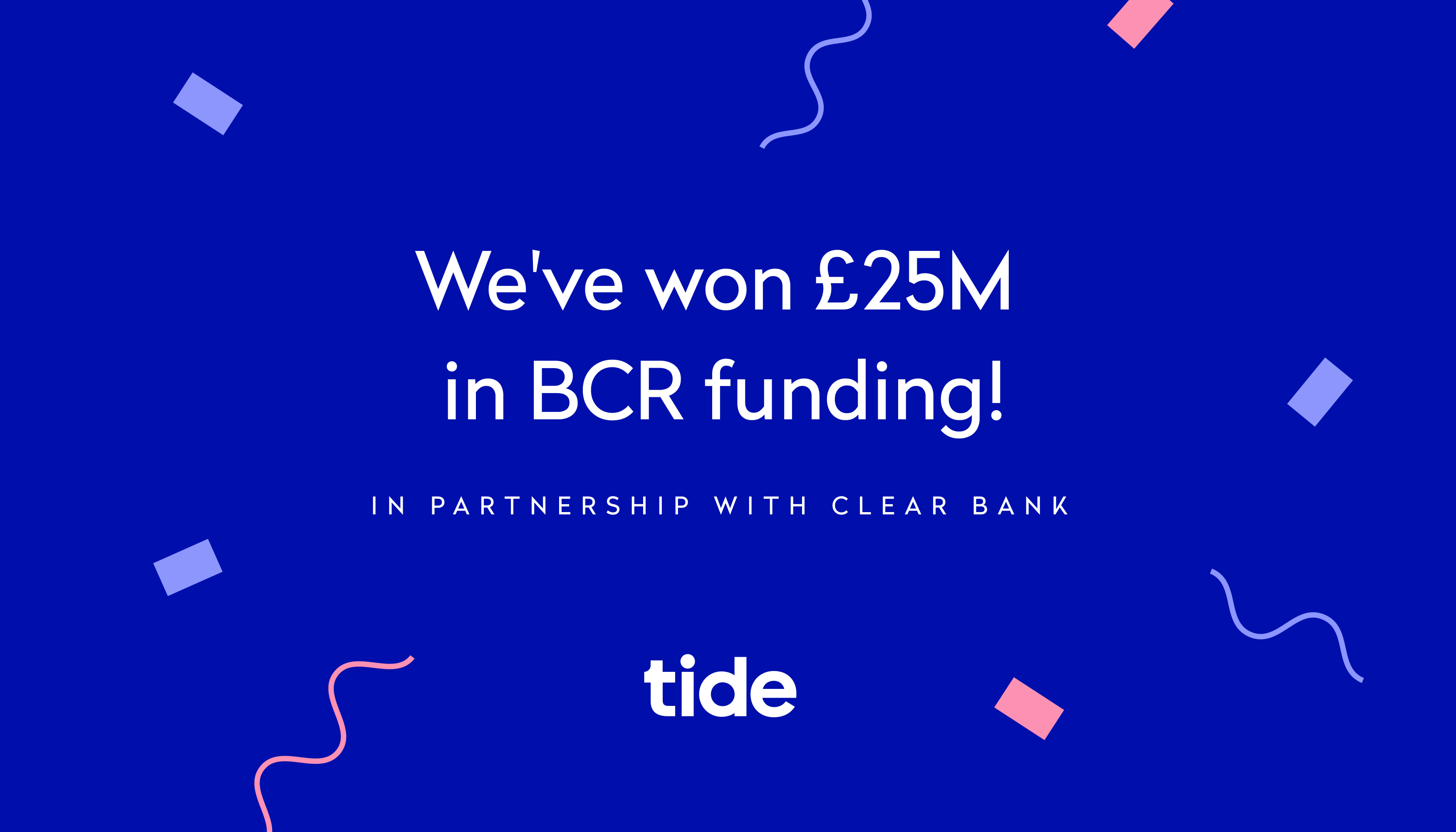 celebratory header Tide awarded £25 million