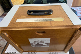 Foto reliquia don Gnocchi 8 Reggimento alpini