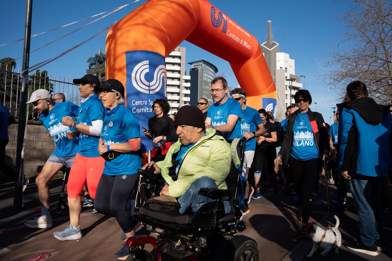 DON GNOCCHI RUN MILANO PARTENZA 
