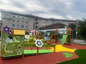 inaugurazione parco giochi inclusivo Milano 5