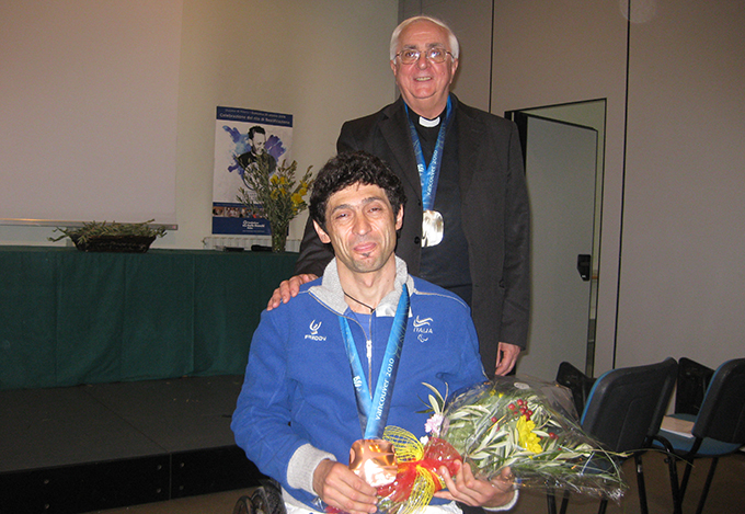 Enzo Masiello con Bazzari