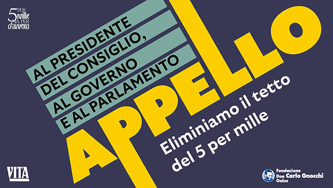 Visual orizzontale appello con logo