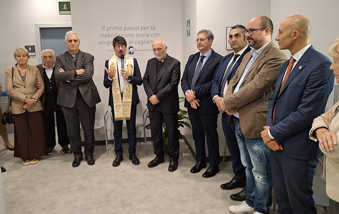 inaugurazione Lecco benedizione