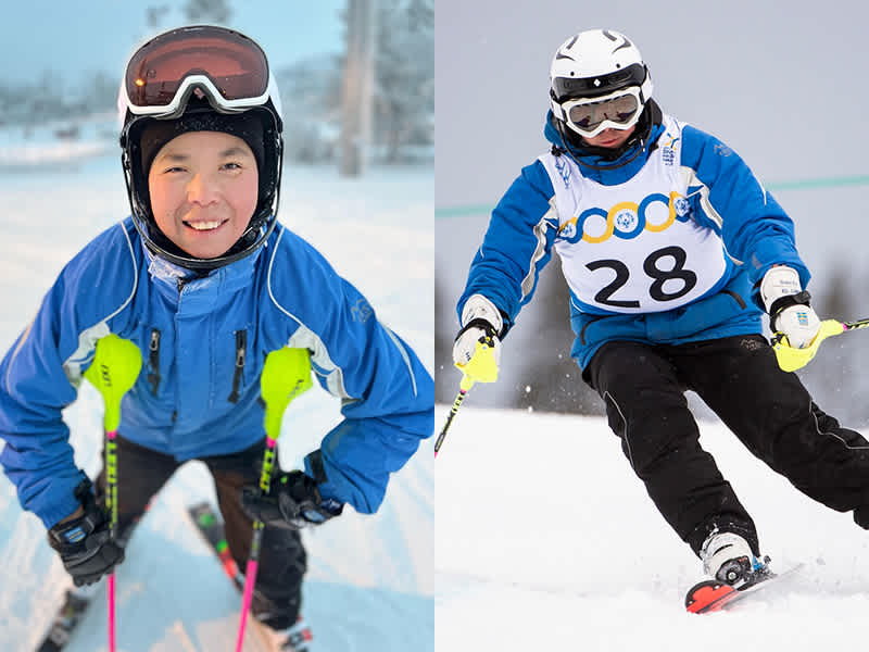 Jina tävlar på Special Olympics Sweden Invitational Games.