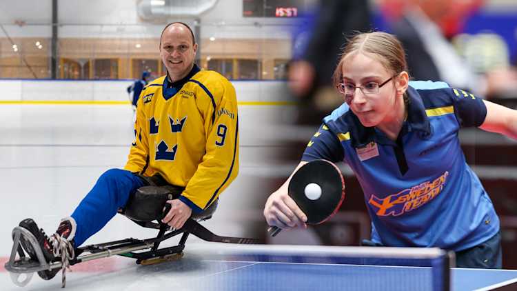 Niklas Ingvarsson och Emelie Endre är ambassadörer för initiativet Framåt för fler i rörelse.