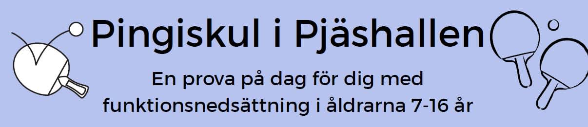 Pingiskul i Pjäshallen