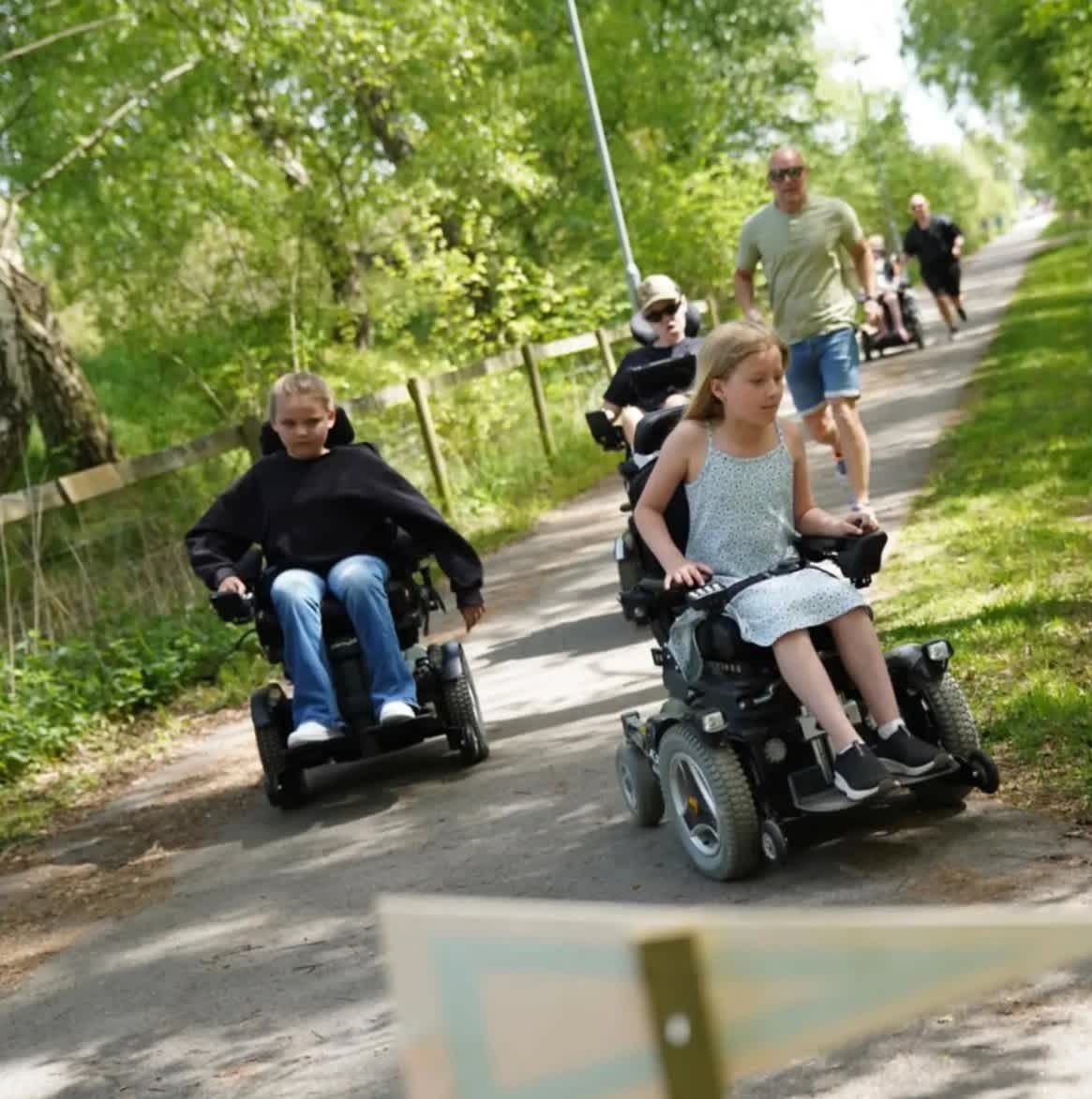 Personer som deltar i tidigare lopp.