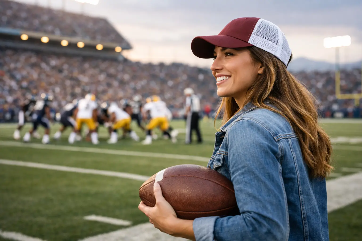 Why Female Football Fans Belong at Center Field