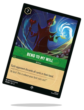 Card: Bend to My Will
