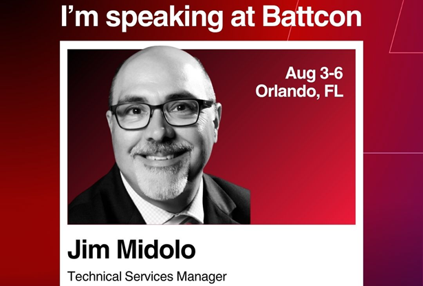 C&D’s Jim Midolo to speak at Battcon 2025