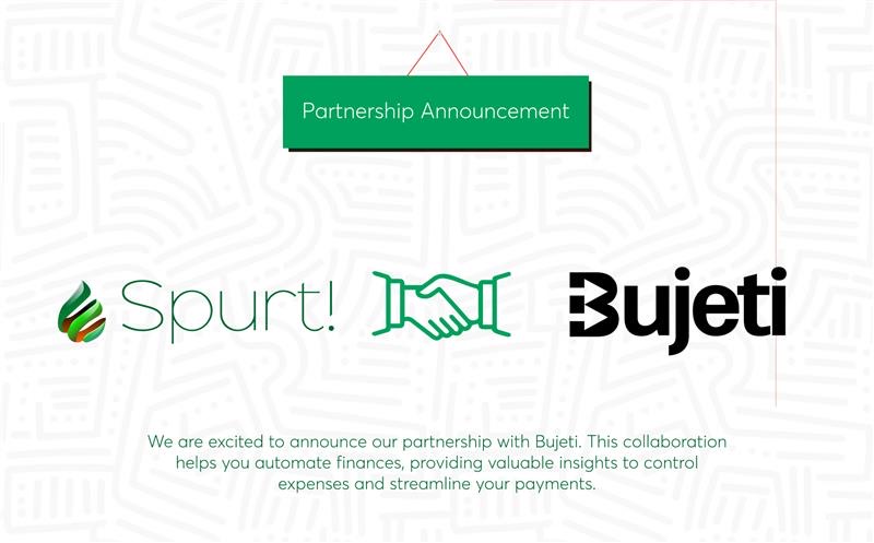 Spurt! Partners with Bujeti to Offer Enhanced Expense and Budget Management to Clients