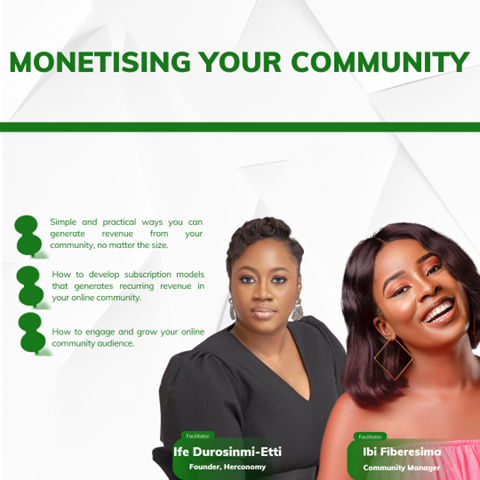 Monetising Your Community Workshop Recap 