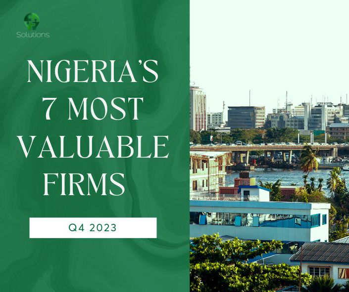 Nigeria’s 7 Most Valuable Firms Q4 2023​