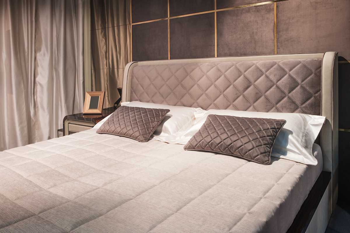 Upholstered Bed with Headboard