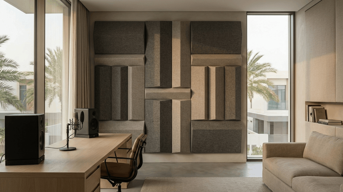 Best Soundproof Panels for Home Studios in UAE