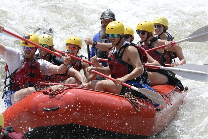 Rafting the Colorado River is one of the best things to do in Moab.