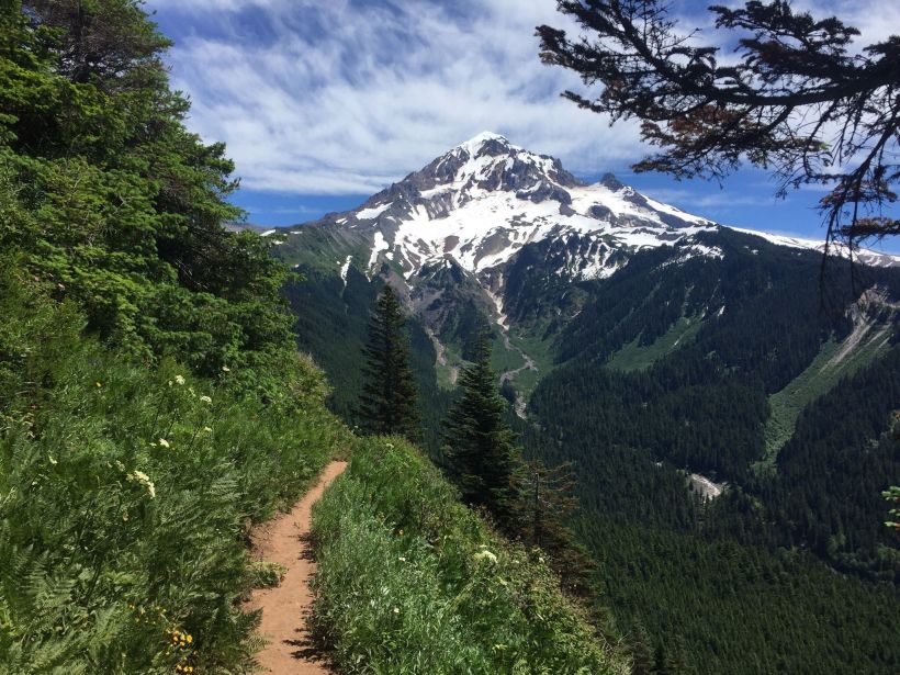 View from the Lolo Pass Trail. Photo via All Trails. 
