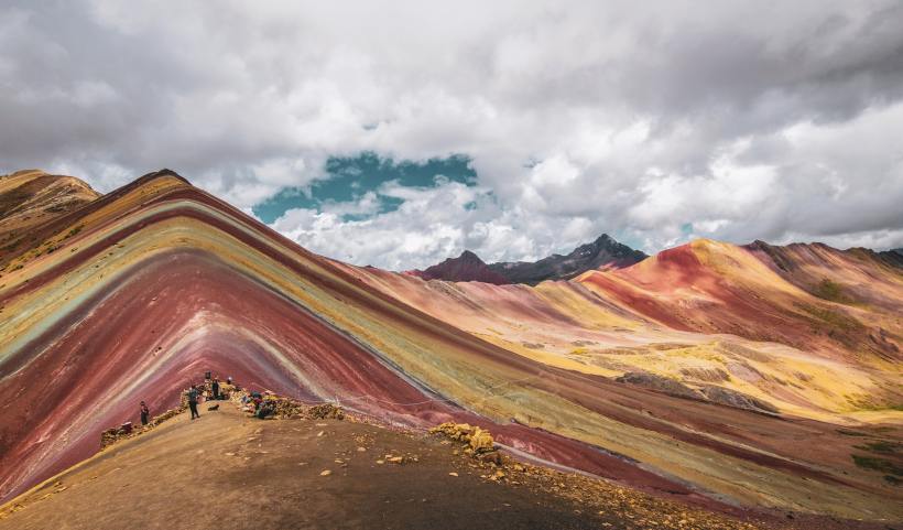 Also known as the Mountain of Seven Colors, as well as Vinicunca in Quechua, Rainbow Mountain is one of Peru's incredible sights!