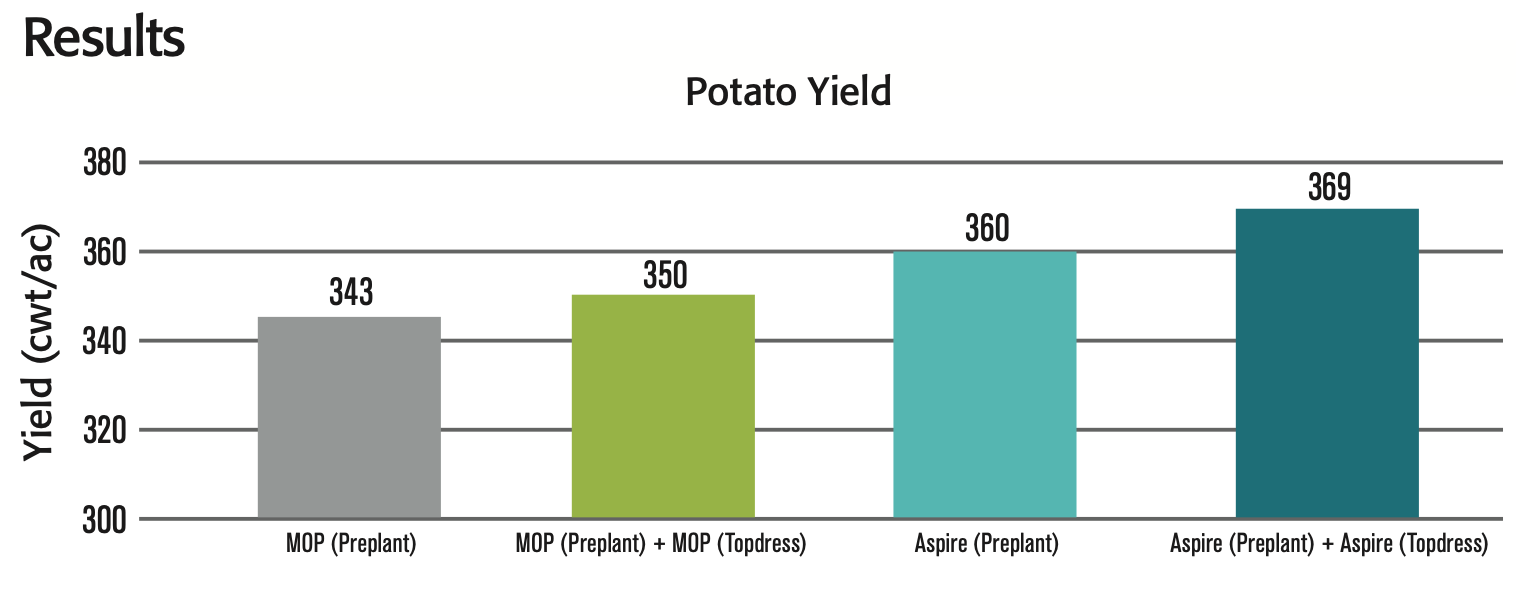 Potato Topdress Study Results