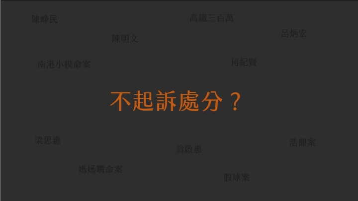 嫌疑時人人喊打、無罪時乏人問津——什麼是「不起訴處分」 ？｜江鎬佑