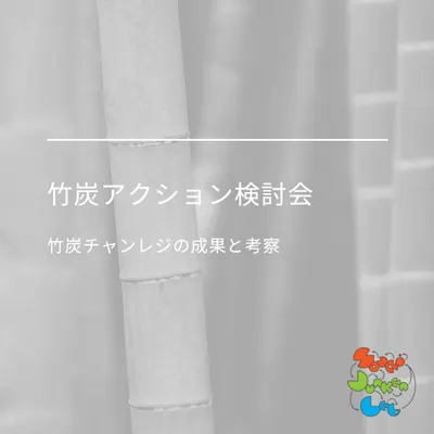 SOZAi循環Lab「竹炭アクション検討会」