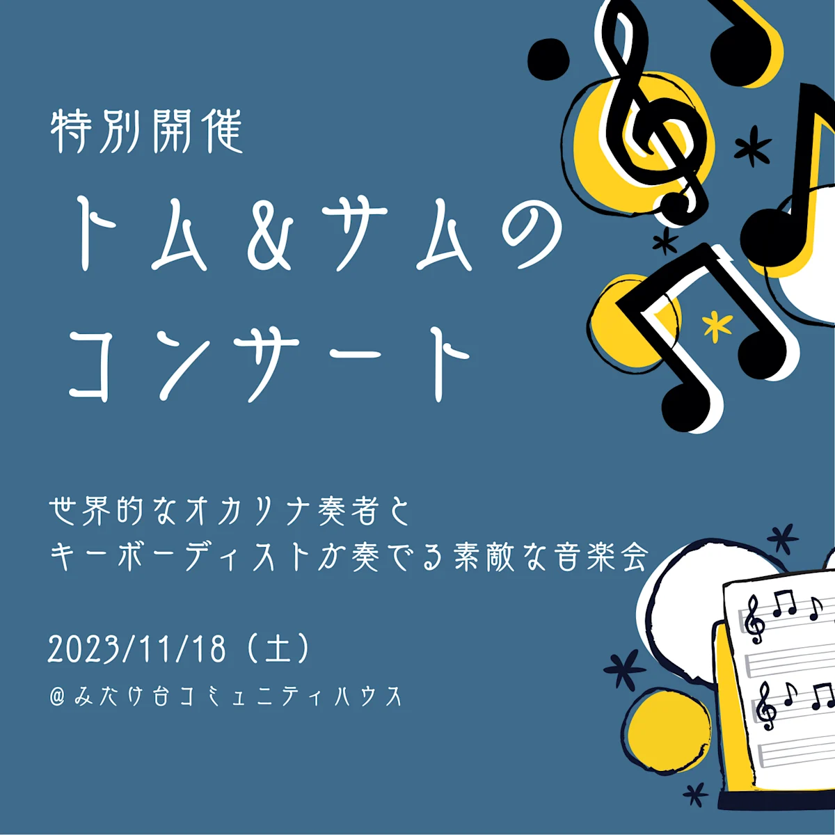 トム&サムのコンサート