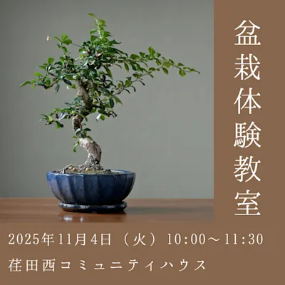 盆栽体験教室