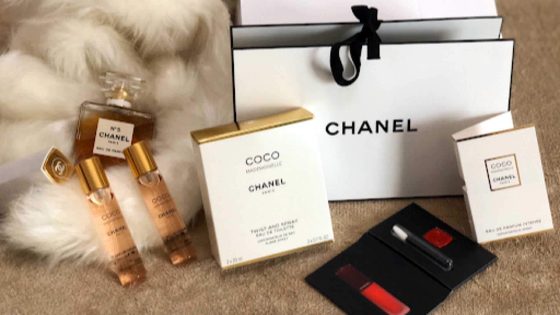 Kit presente Chanel - Reprodução/X Kit presente Chanel - Reprodução/X
