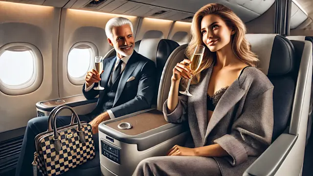 Estratégias para sair do sonho para a primeira classe nas viagens com seu Daddy