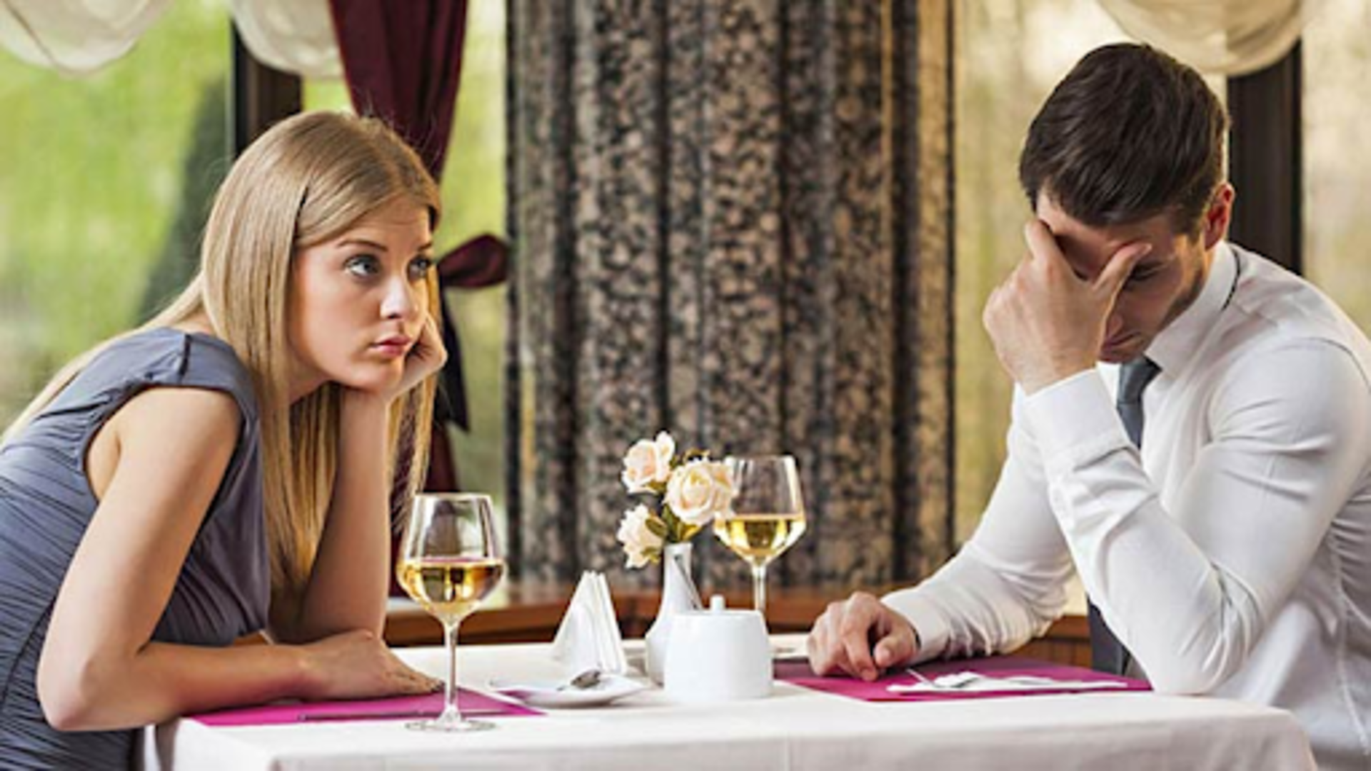 Se ele deu sinais de que não curtiu o date, é melhor seguir em frente - Getty Images Se ele deu sinais de que não curtiu o date, é melhor seguir em frente - Getty Images
