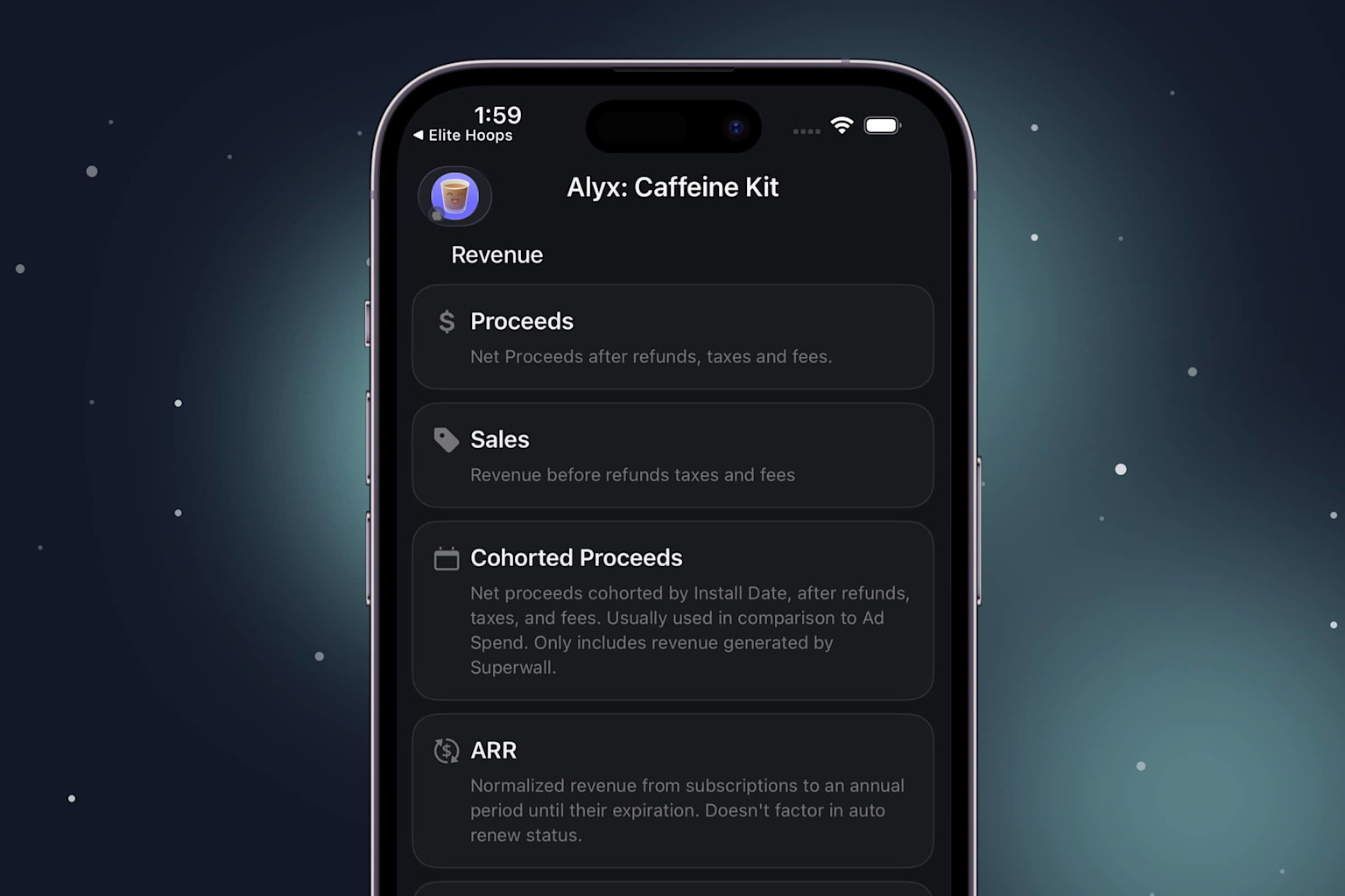 Every chart, now in your pocket.