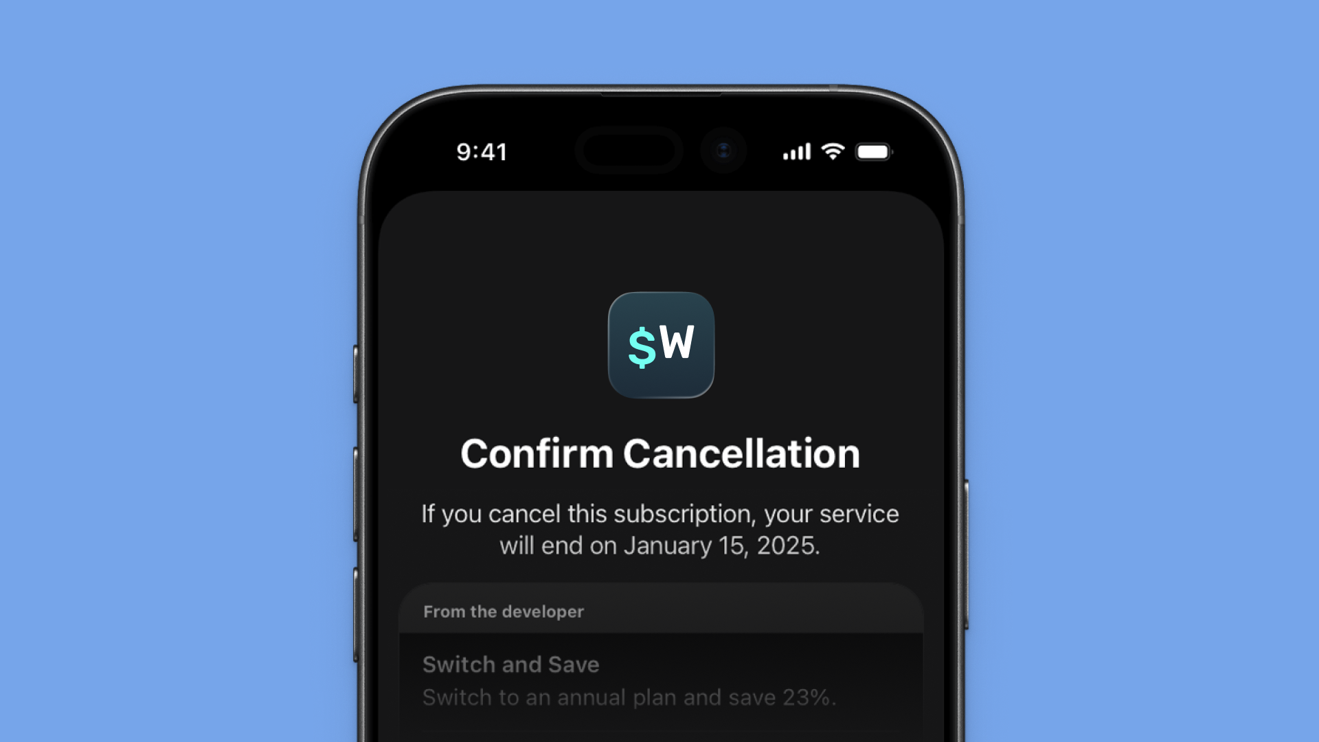 Superwall now supports Apple's Retention Messaging API — showing retention messages on the iOS cancellation screen, managed from the dashboard. No server needed.