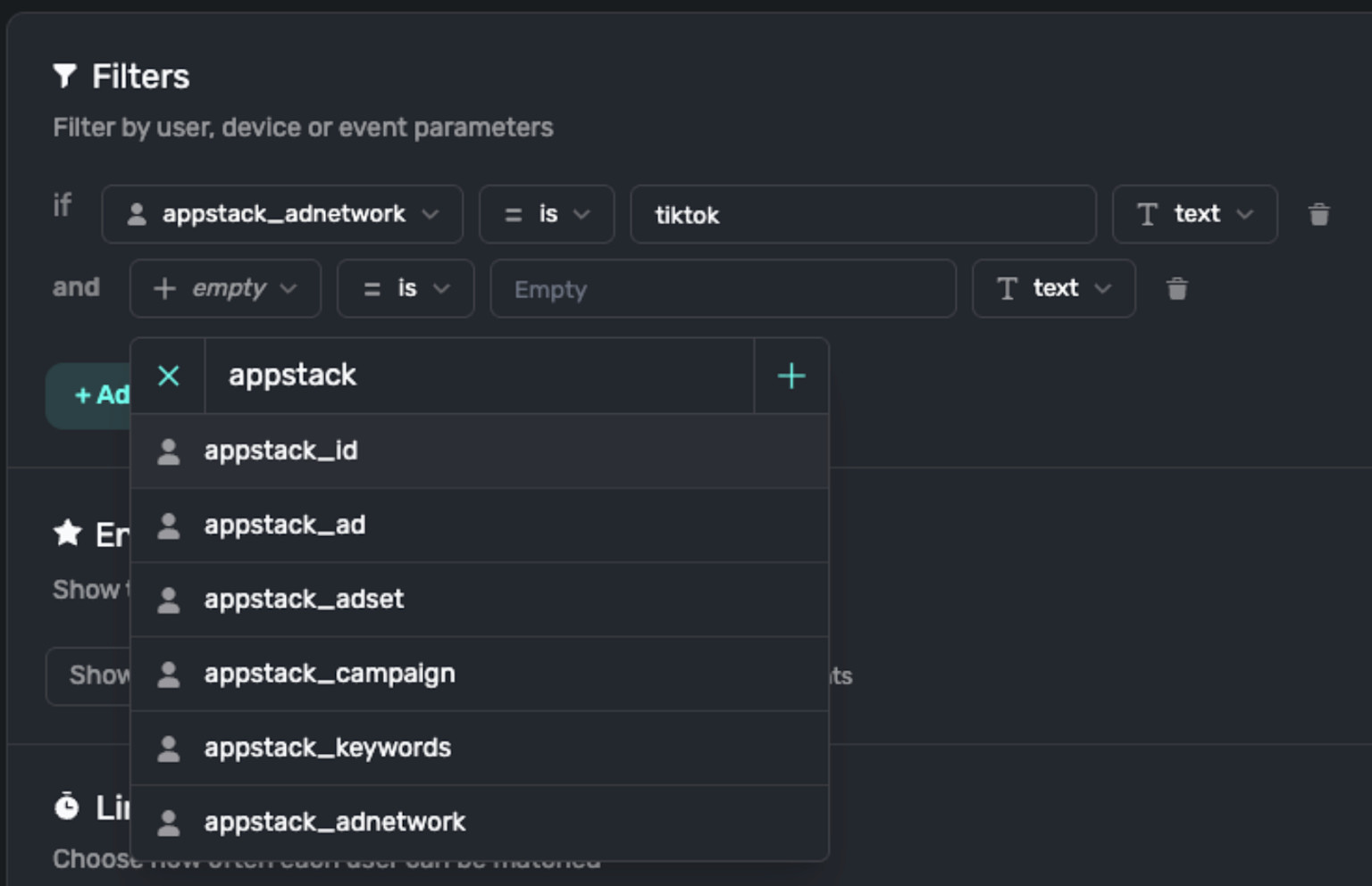There are several Appstack properties available.