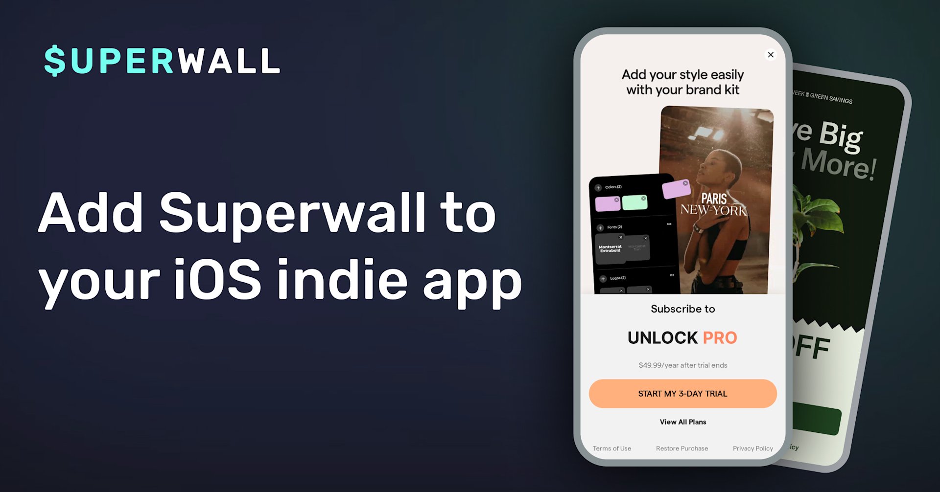 Header for iOS Indie App Header for iOS Indie App