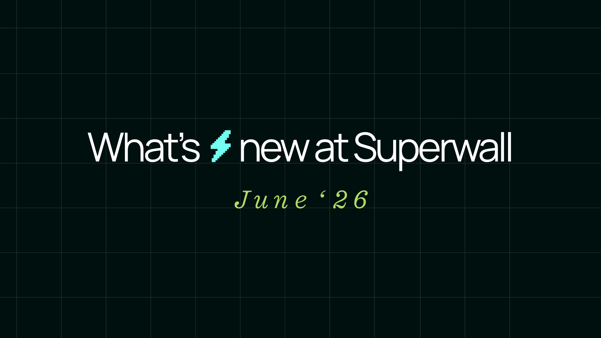 What's New in June 2026: AI Chat Builder, the Editor MCP, and full-funnel attribution