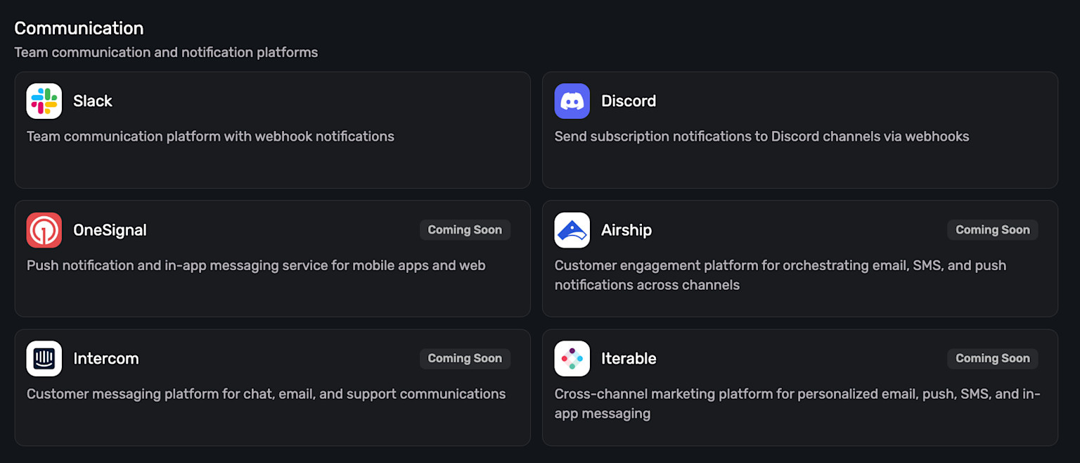 Getting a Slack ping when a new customer comes in is as satisfying as ever.