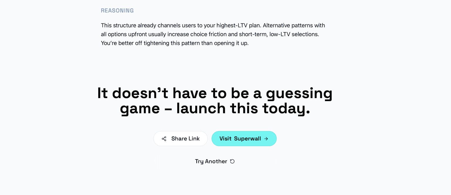 Links are easy to share with anyone.