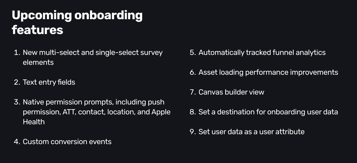 Onboarding is coming to Superwall.