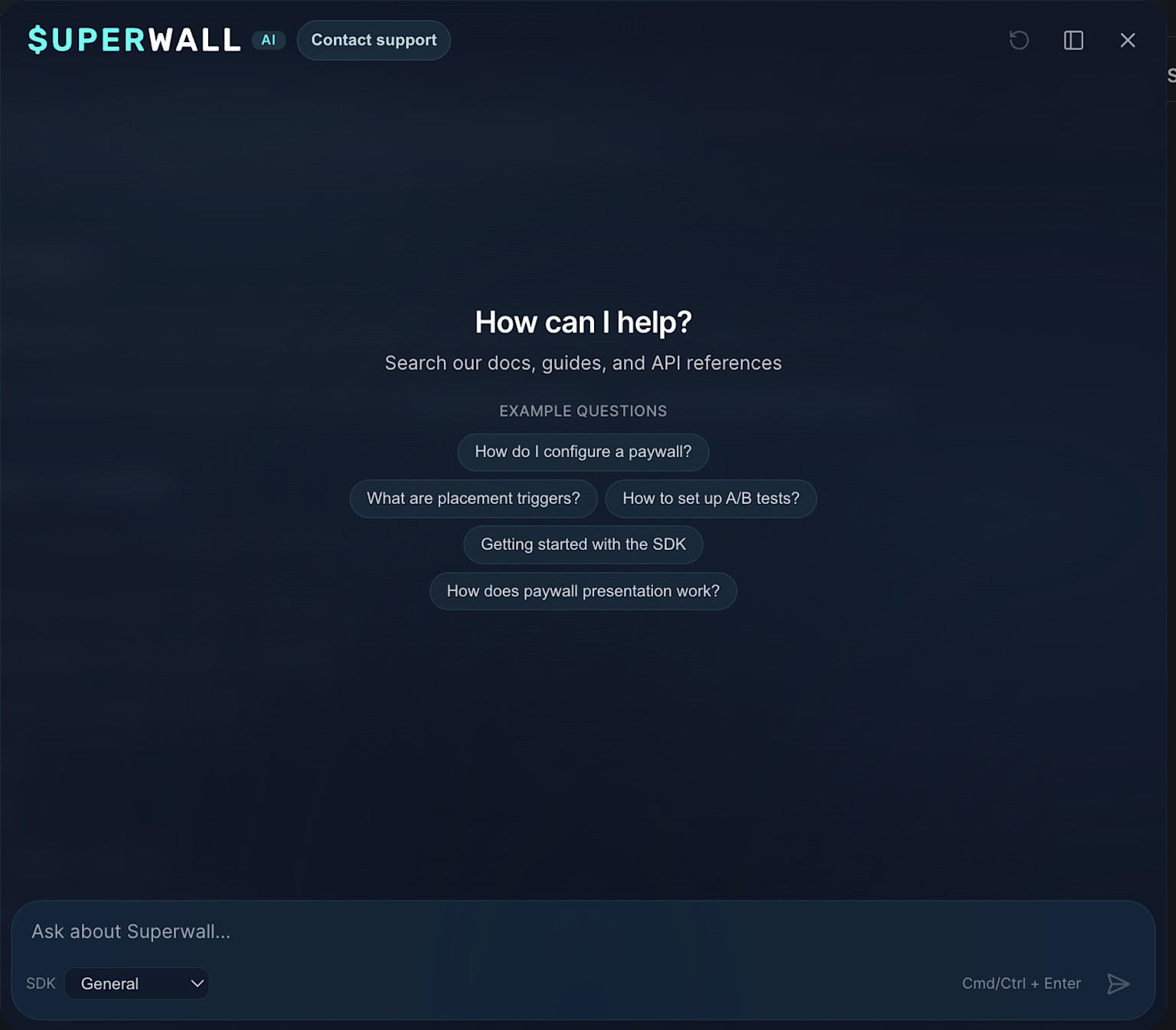 AI Agent in your dashboard