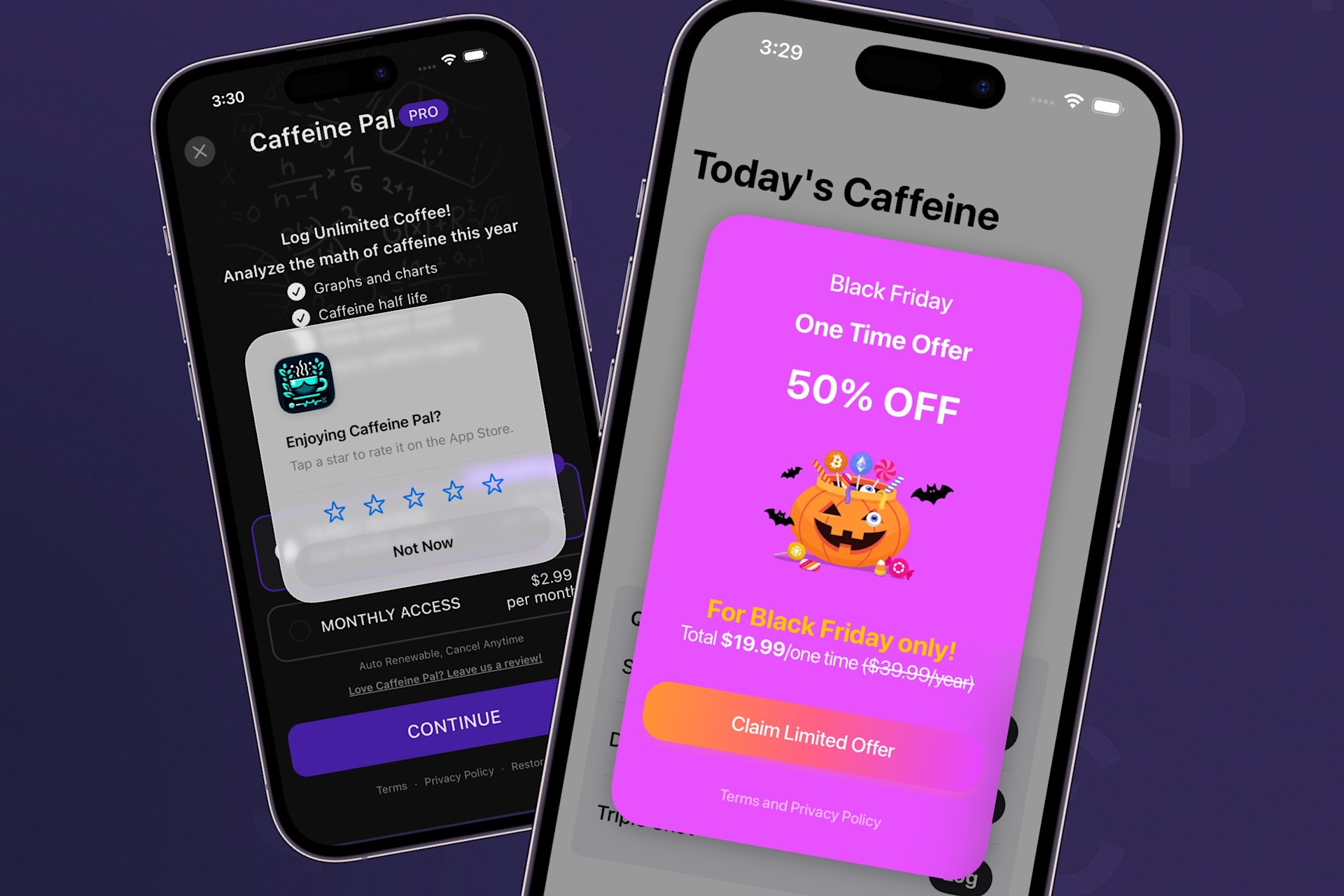 Pop-ups and ratings. Pop-ups and ratings.