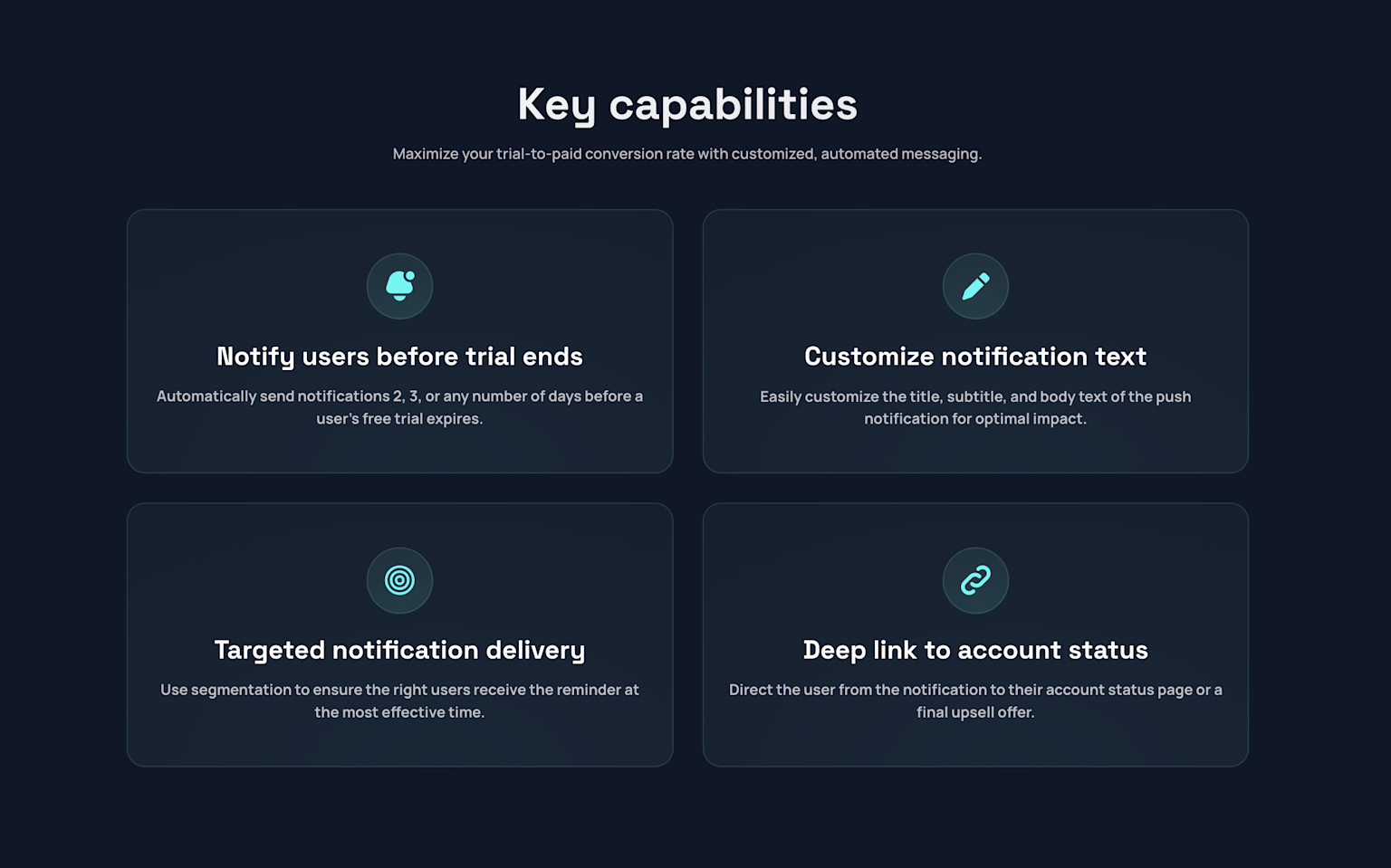 Superwall has several features around trial reminders.